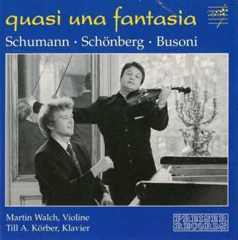 Album Robert Schumann: Martin Walch,violine