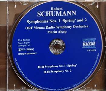 CD Robert Schumann: Symphonies Nos. 1 'Spring' And 2 439393