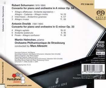 SACD Robert Schumann: Piano Concerto In A Minor, Op. 54 / Piano Concerto In G Minor, Op. 33 122762