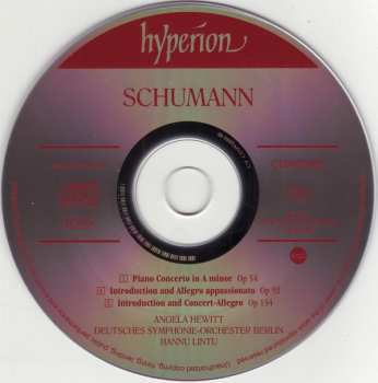 CD Robert Schumann: Piano Concerto • Introduction And Allegro Appassionato • Introduction And Concert-Allegro 316273