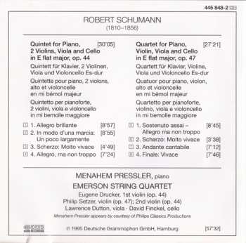 CD Robert Schumann: Piano Quintet Op. 44 /  Piano Quartet Op. 47 44866