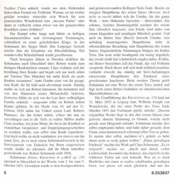 CD Robert Schumann: Piano Trios, Volume 2 - Trio In A Minor 'Fantasiestücke' • Trio In G Minor • Six Pieces In Canonic Form 343942