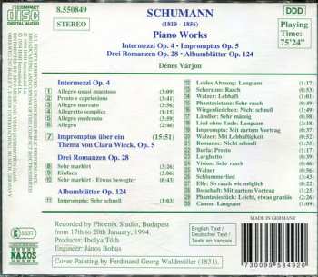 CD Robert Schumann: Piano Works 239289