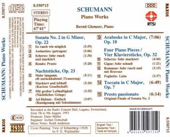 CD Robert Schumann: Piano Works 440782