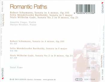 CD Robert Schumann: Romantic Paths (Violin Sonatas) 320069