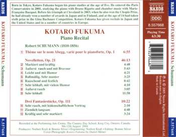 CD Robert Schumann: Schumann Abegg Variations Novelletten Fantasiestücke 447442
