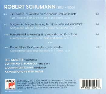 CD Robert Schumann: Sol Gabetta (Schumann) 31639
