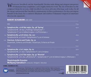 2CD Robert Schumann: The Four Symphonies / Overture, Scherzo And Finale 192250