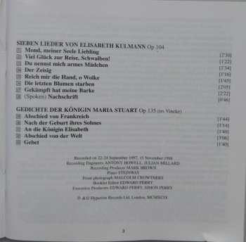 CD Robert Schumann: The Songs Of Robert Schumann - 3 332179