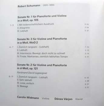 CD Robert Schumann: The Violin Sonatas 297825