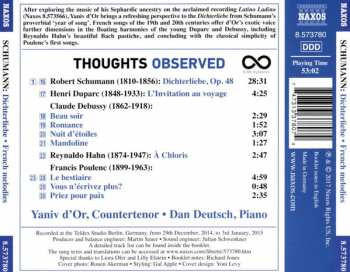 CD Robert Schumann: Thoughts Observed 157725