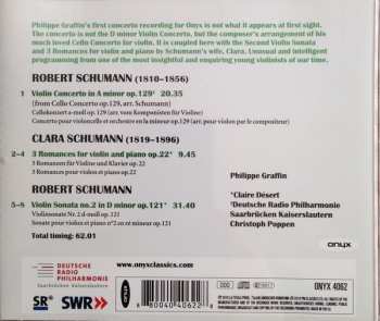 CD Robert Schumann: Violin Concerto (arr. From Cello Concerto) / Violin Sonata No. 2 284965