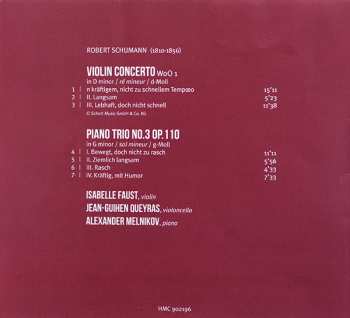 CD/DVD Robert Schumann: Violin Concerto / Piano Trio No. 3 104083