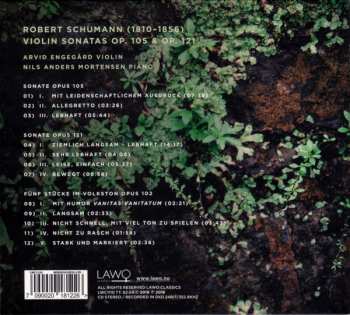 CD Robert Schumann: Violin Sonatas Op. 105 & Op. 121 401316