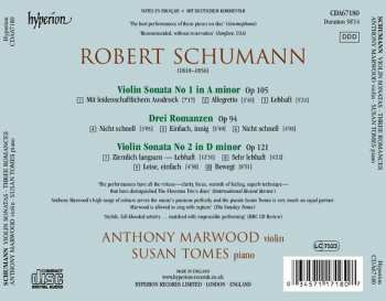 CD Robert Schumann: Violin Sonatas / Three Romances 440731