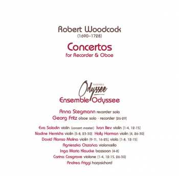CD Robert Woodcock: Concertos For Recorder & Oboe 407755