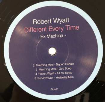 2LP Robert Wyatt: Different Every Time Volume 1 - Ex Machina 76911