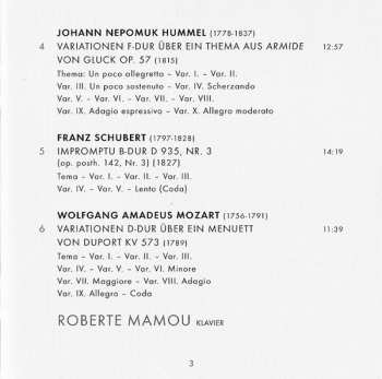 SACD Roberte Mamou: Variations (Viennese Variations / Klaviervariationen Aus Wien) 432484