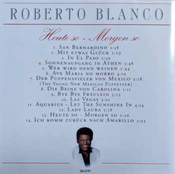 CD Roberto Blanco: Heute So - Morgen So 397642
