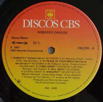 LP Roberto Carlos: Roberto Carlos 416179