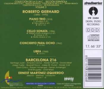 CD Roberto Gerhard: Piano Trio - Cello Sonata - Concierto Para Ocho - Libra 340722