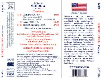 CD Roberto Sierra: Cantares 365567