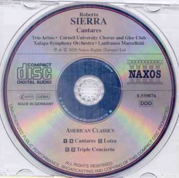 CD Roberto Sierra: Cantares 365567