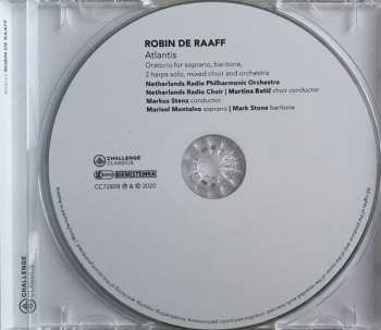 CD Robin de Raaff: Atlantis, Oratorio For Soprano, Baritone, 2 Harps Solo, Mixed Choir And Orchestra 97745