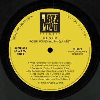 LP Robin Jones And His Quintet: Denga 539876