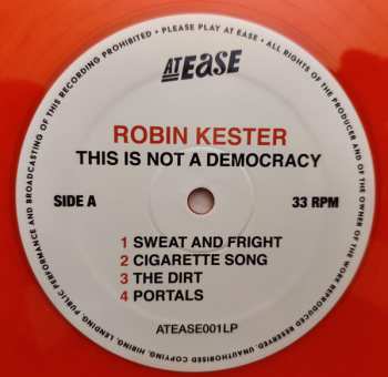 LP Robin Kester: This Is Not A Democracy LTD | CLR 87000