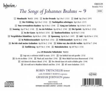 CD Robin Tritschler: The Songs Of Brahms ~ 9 438542