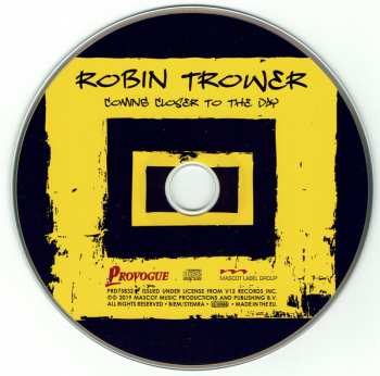 CD Robin Trower: Coming Closer To The Day DIGI