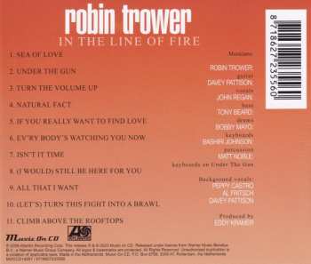 CD Robin Trower: In The Line Of Fire 422099