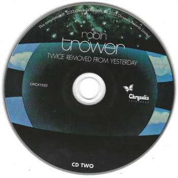 2CD Robin Trower: Twice Removed From Yesterday DLX 481050
