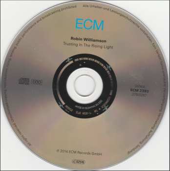 CD Robin Williamson: Trusting In The Rising Light