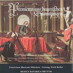 Album Rochus Dedler: Symphonie D-dur