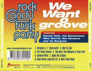 CD/DVD Rock Candy Funk Party: We Want Groove 39778