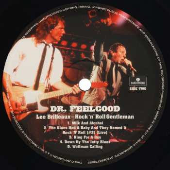LP Lee Brilleaux: Rock 'N' Roll Gentleman (Eleven Recordings With Dr. Feelgood 1975-1993)