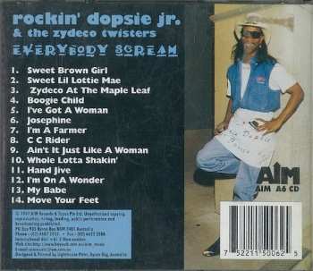 CD Rockin' Dopsie Jr. & The Zydeco Twisters: Everybody Scream 256071