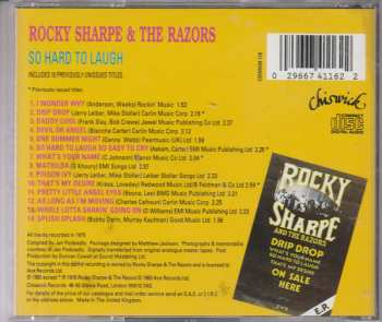 CD Rocky Sharpe And The Razors: So Hard To Laugh 304474