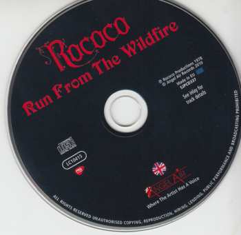 CD Rococo: Run From The Wildfire 93150