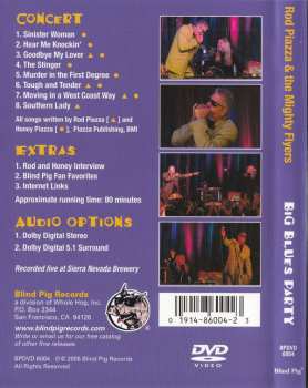 DVD Rod Piazza: Big Blues Party 397991