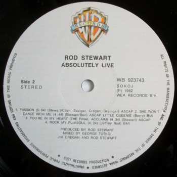 2LP Rod Stewart: Absolutely Live (2xLP) 387757