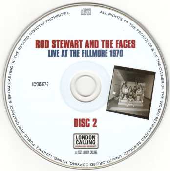 2CD Rod Stewart: Live At The Fillmore 1970