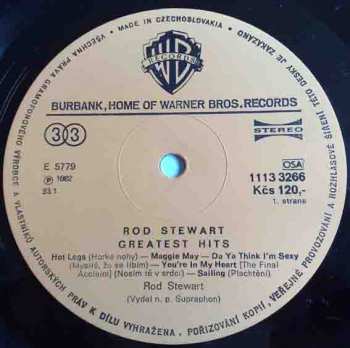 LP Rod Stewart: Greatest Hits 42463