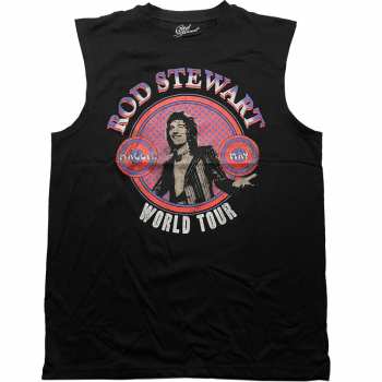 Merch Rod Stewart: Rod Stewart Unisex Vest T-shirt: World Tour (medium) M