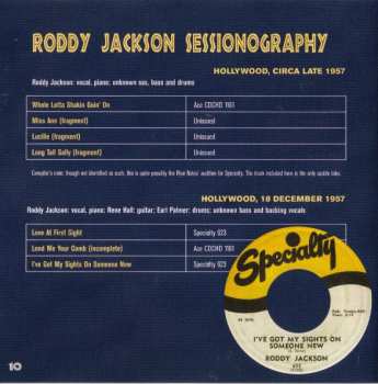 CD Roddy Jackson: Central Valley Fireball 279423