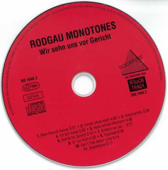 CD Rodgau Monotones: Wir Sehn Uns Vor Gericht 396697