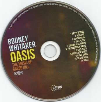 CD Rodney Whitaker: Oasis (The Music Of Gregg Hill) 435998