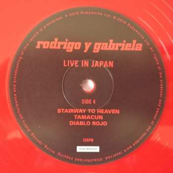 2LP Rodrigo Y Gabriela: Live In Japan CLR 243577
